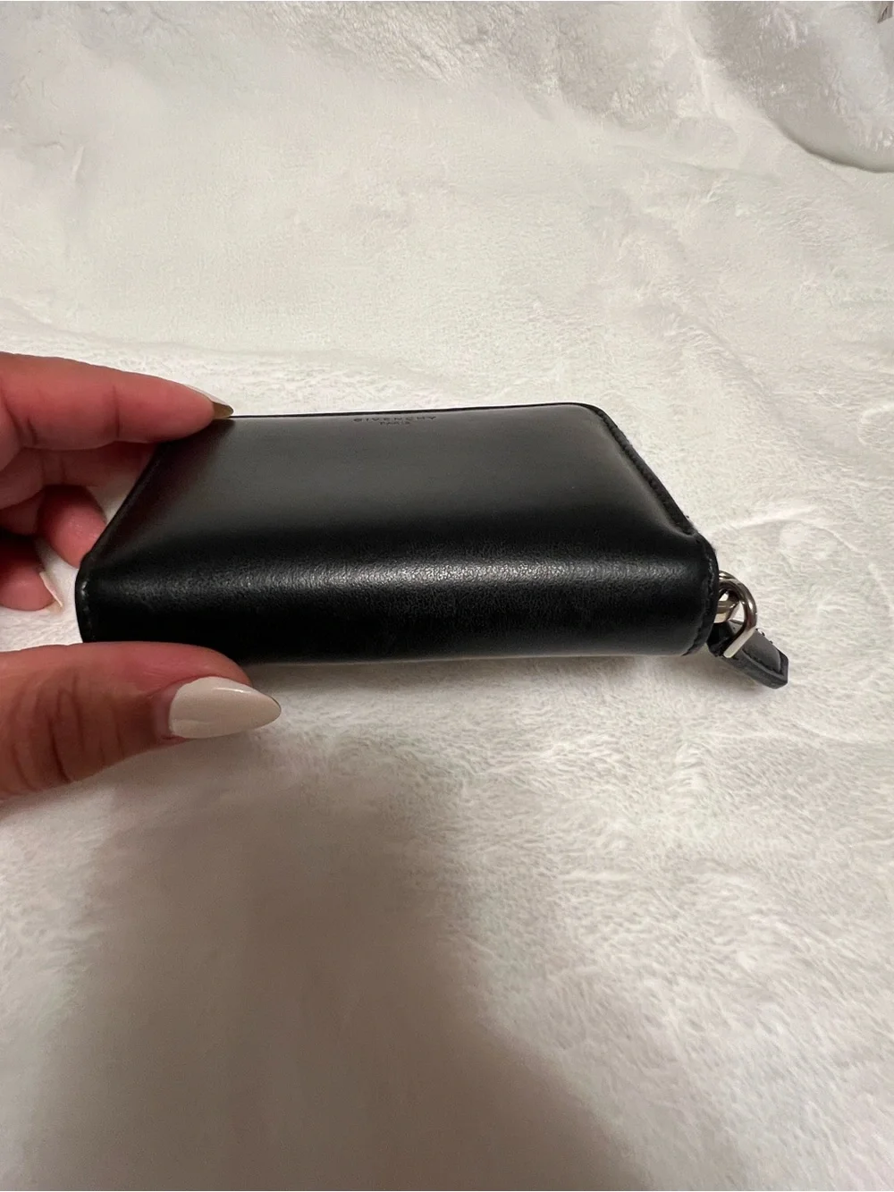 Givenchy Black Zip Card Wallet- Bambi/Disney Line